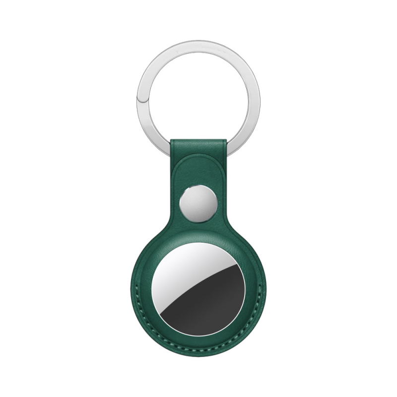 Porte-clés AirTag en Cuir PU (7) Vert – PhoneFrance