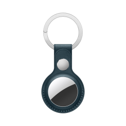 Porte-clés AirTag en Cuir PU (5) Bleu – PhoneFrance