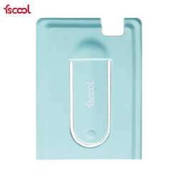 Porte-Cartes Silicone fscool M3 (Adhésif) Bleu – PhoneFrance