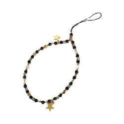 Bracelet pour Smartphone Perles IFLY-16 Noir – PhoneFrance