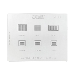 Pochoir Rebillage pour BGA MacBook AMAOE MAC8 – PhoneFrance