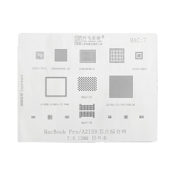 Pochoir Rebillage pour BGA MacBook AMAOE MAC7 – PhoneFrance