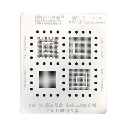 Pochoir Rebillage BGA MacBook AMAOE MAC2 SSD – PhoneFrance