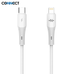 Câble CONNECT MC-CBL14 30W (1m) Blanc – PhoneFrance