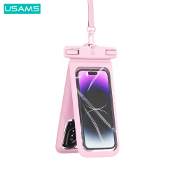 Pochette Usams à Double Poche IP68 Rose – PhoneFrance
