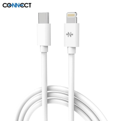 Câble Lightning CONNECT MC-CLB2 20W (1m) Blanc – PhoneFrance