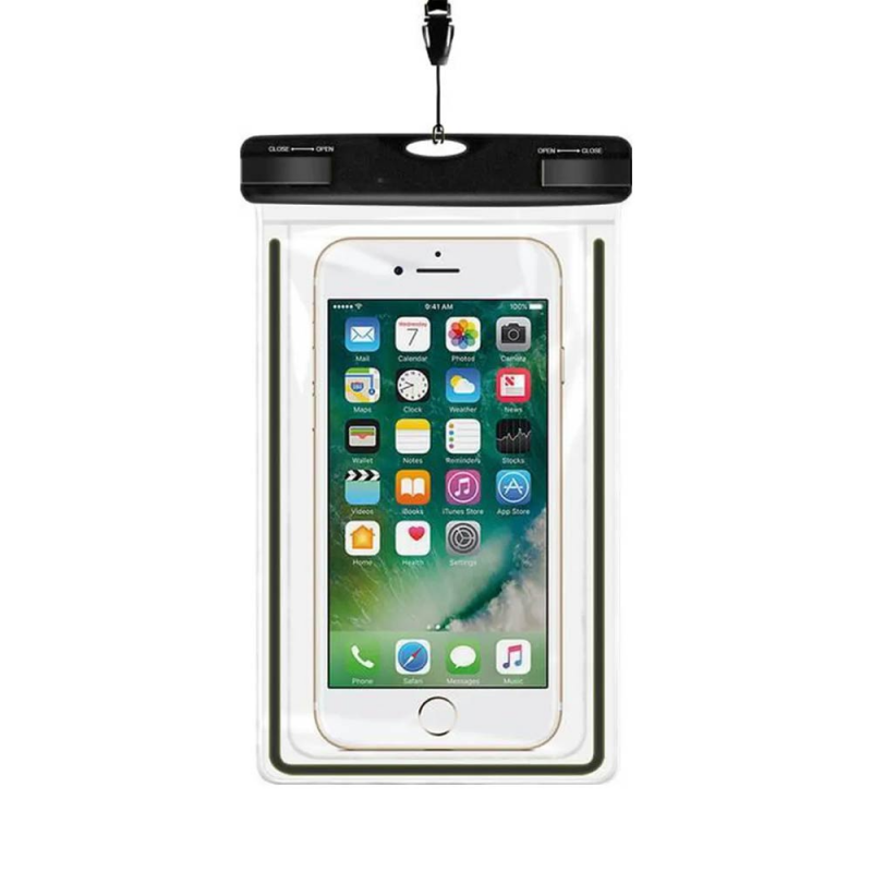 Pochette Étanche pour Smartphone Noir – PhoneFrance
