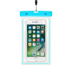 Pochette Étanche pour Smartphone Bleu – PhoneFrance