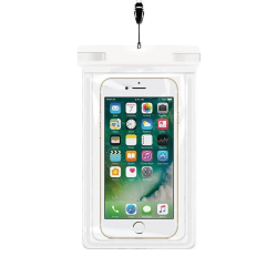 Pochette Étanche pour Smartphone Blanc – PhoneFrance
