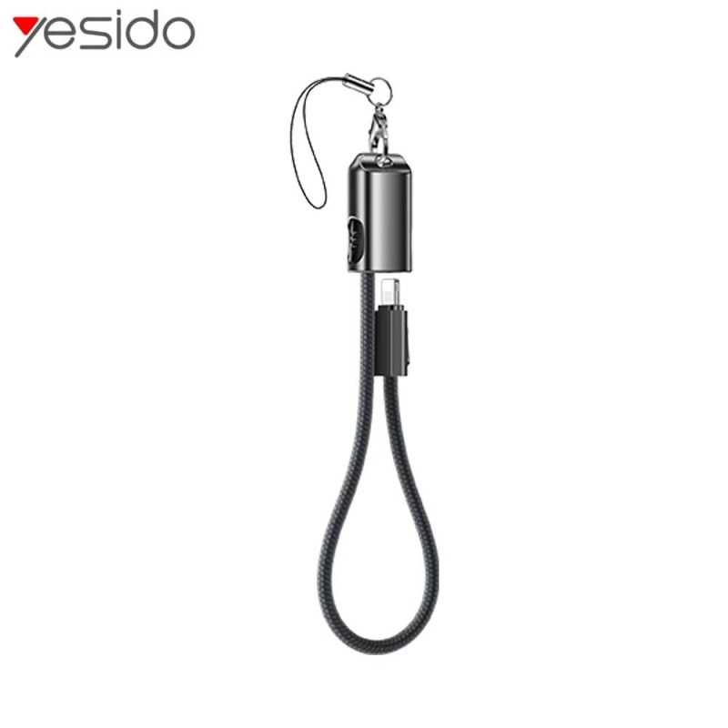Câble Yesido Porte Clé Charge Rapide 27W Noir – PhoneFrance