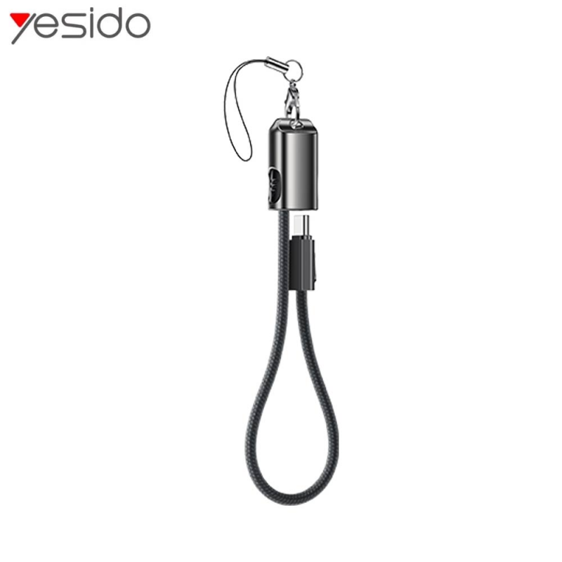 Câble Yesido Porte Clé Charge Rapide 60W Noir – PhoneFrance
