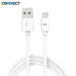 Câble Lightning CONNECT MC-CLB5 12W (2m) Blanc – PhoneFrance