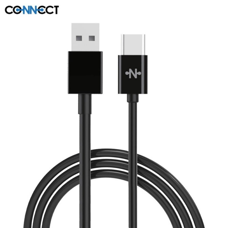 Câble vers USB-C CONNECT MC-CCN1 15W (1m) Noir – PhoneFrance