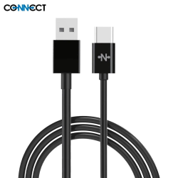 Câble vers USB-C CONNECT MC-CCN5 15W (2m) Noir – PhoneFrance