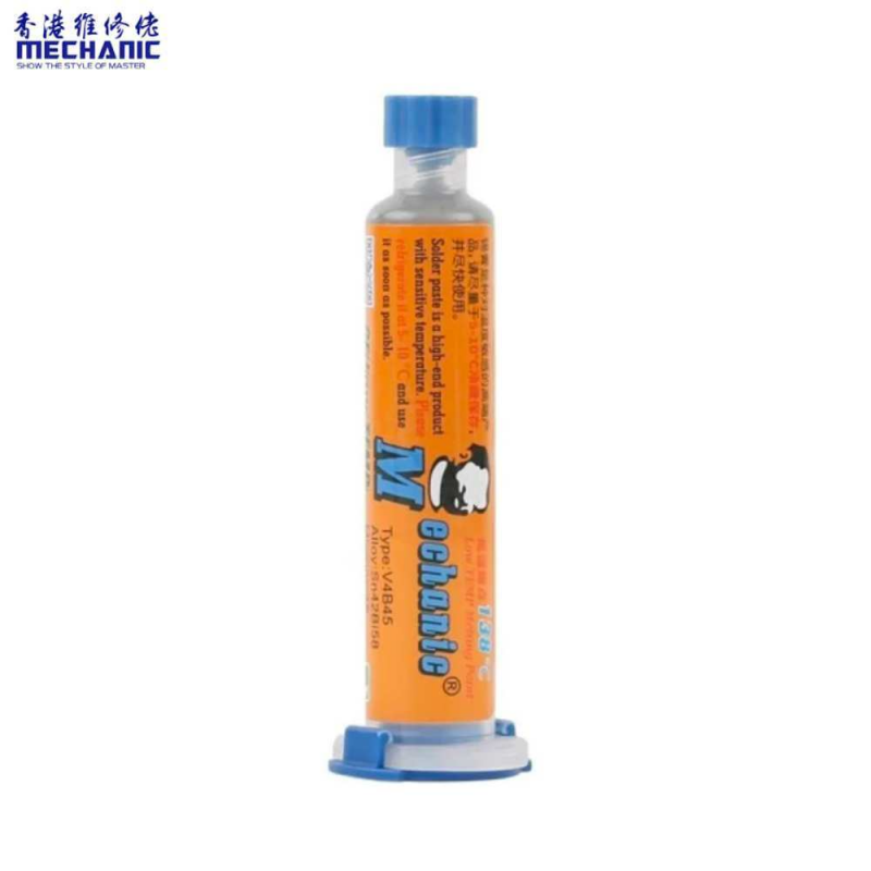 Pâte Souder sans Plomb Mechanic V4B45 138℃ 40g – PhoneFrance