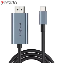 Câble Mâle Yesido 4K (60Hz) - 2m - HM10 - Noir – PhoneFrance