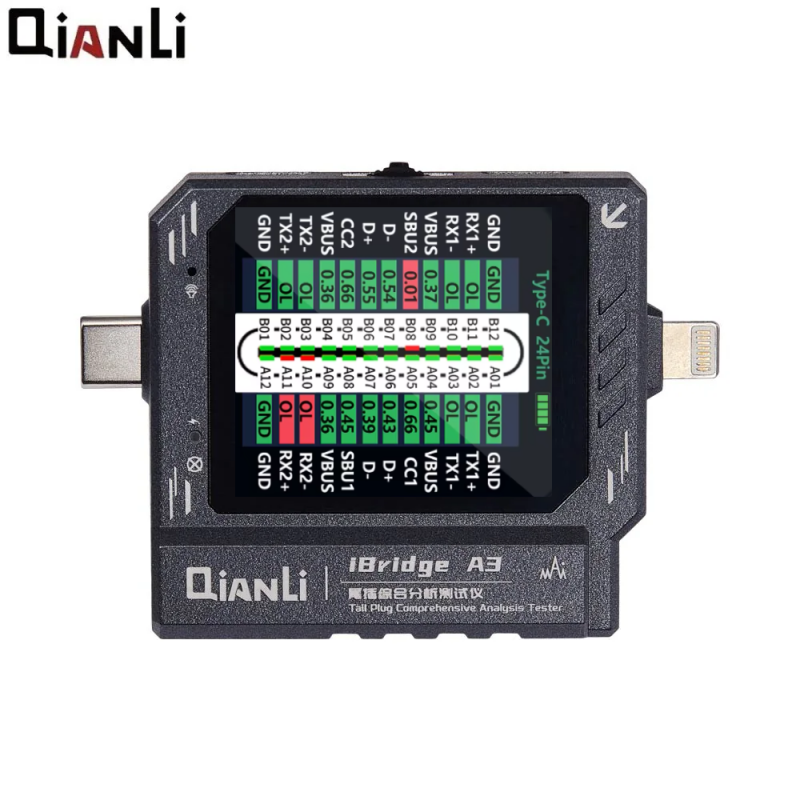 Outil Type-C (Voltage, Ampérage & Puissance – PhoneFrance