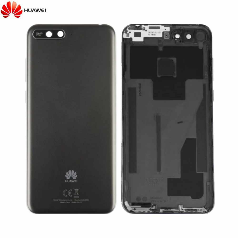 Cache Arrière Huawei Y6 2018 97070TXT Noir – PhoneFrance