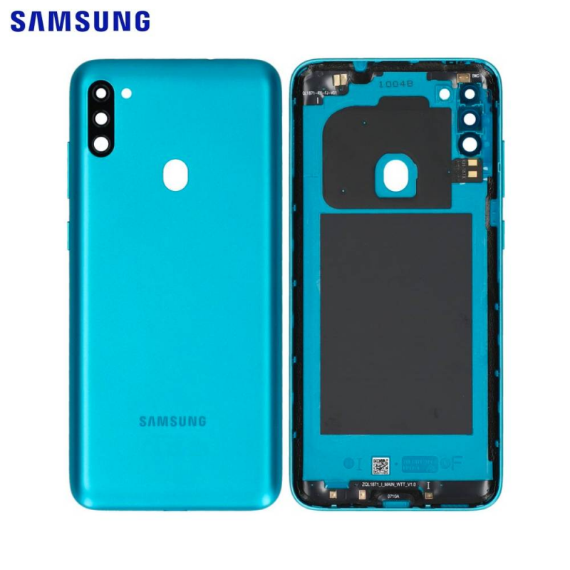 Cache Samsung Galaxy M11 M115 GH81-19135A Bleu – PhoneFrance