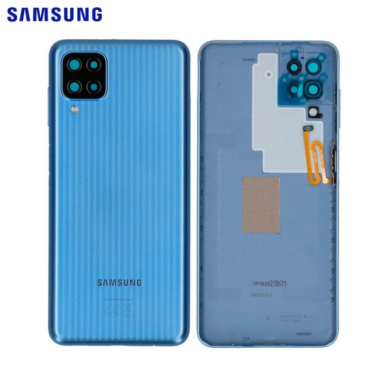 Cache Samsung Galaxy M12 M127 GH82-25046C Bleu – PhoneFrance