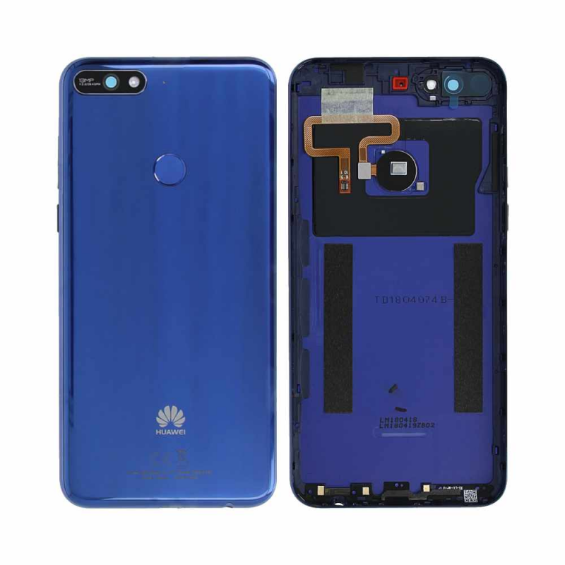 Cache Arrière Premium Huawei Y7 2018 Bleu – PhoneFrance
