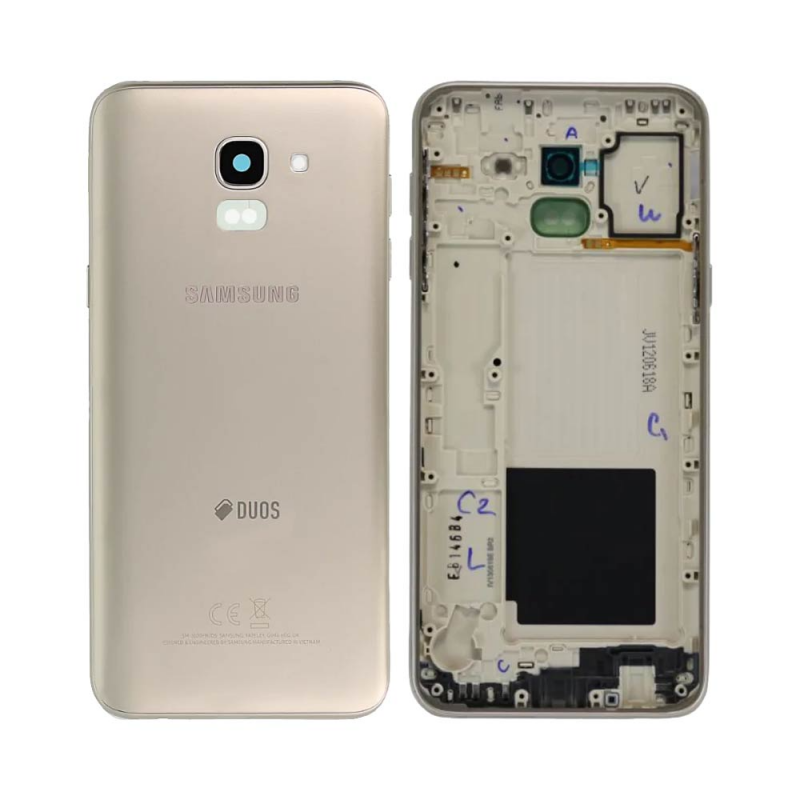 Cache Premium Samsung Galaxy J6 2018 J600 Or – PhoneFrance