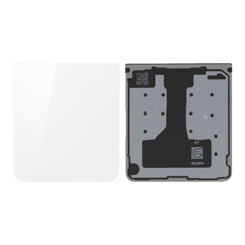 Cache Samsung Galaxy Z Flip 7 FE F761 Blanc – PhoneFrance