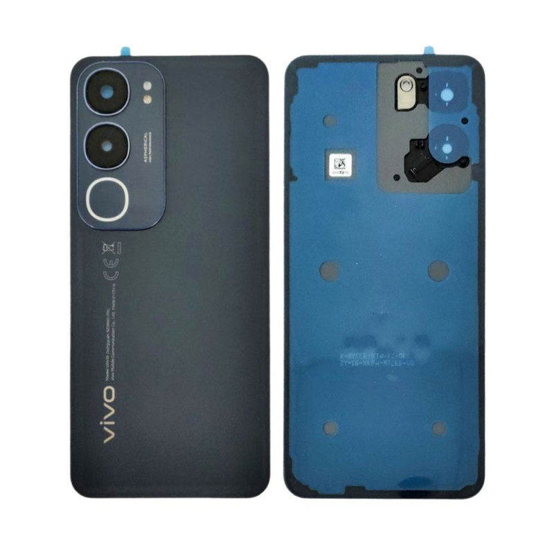 Cache Arrière Premium Vivo Y19s Glossy Black – PhoneFrance