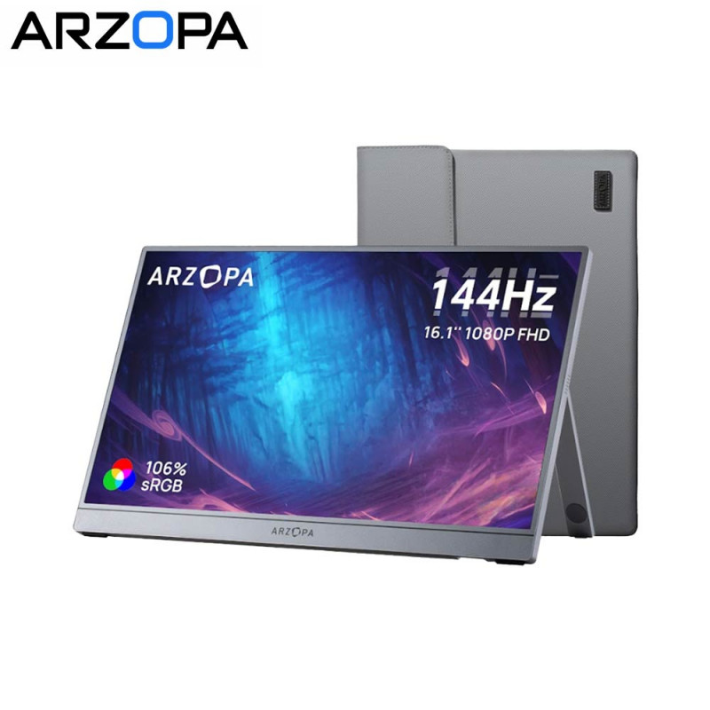 Moniteur FHD (1920x1080) LCD IPS 144Hz - Gris – PhoneFrance