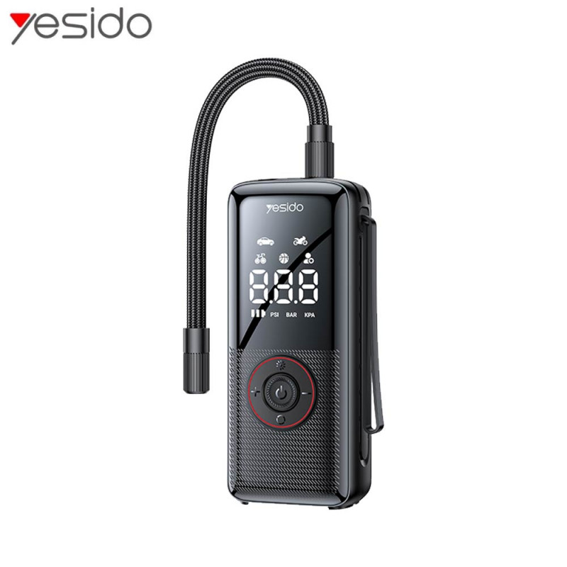 Mini Pompe Électrique Yesido VC17 5000mAh Noir – PhoneFrance