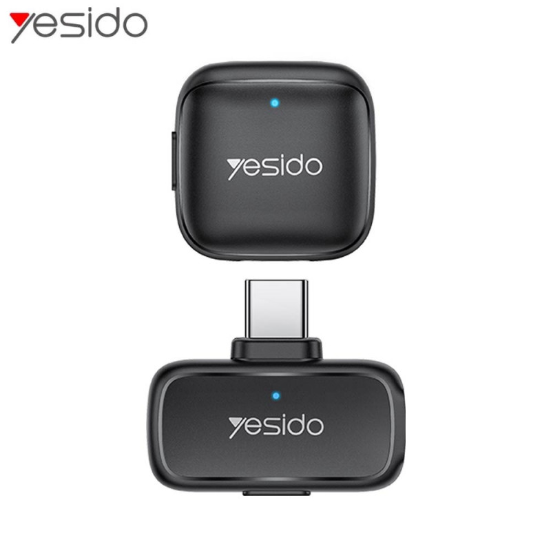 Microphone Cravate Yesido KR27 USB-C Noir – PhoneFrance