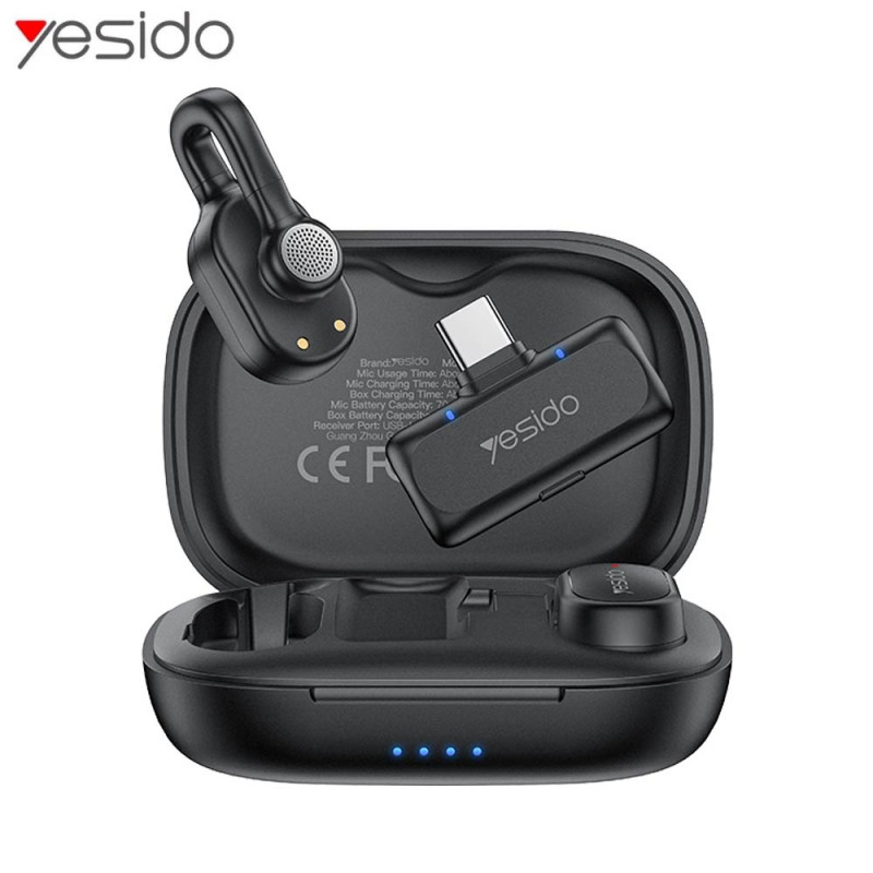 Microphone Cravate Yesido KR25 Noir – PhoneFrance