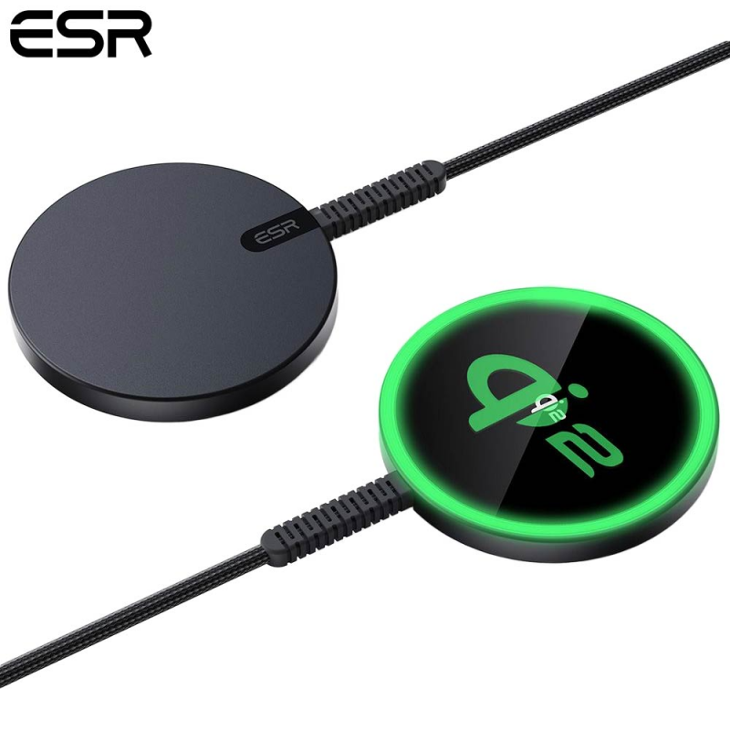 Chargeur ESR Qi2 mini 15W (HaloLock) Noir – PhoneFrance