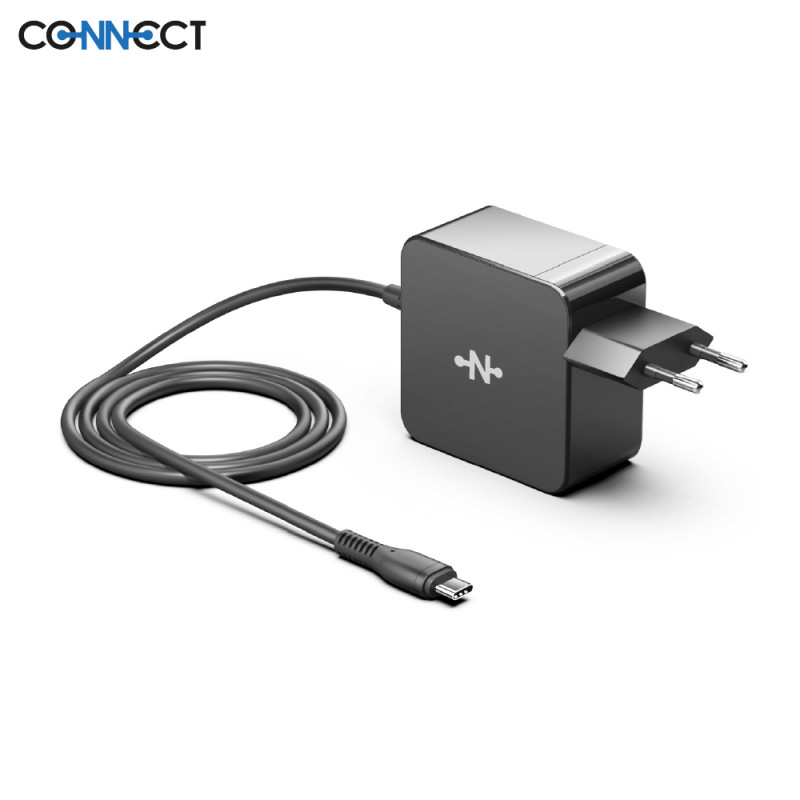 Chargeur CONNECT 65W, USB-C - MC-CP65WC01 Noir – PhoneFrance