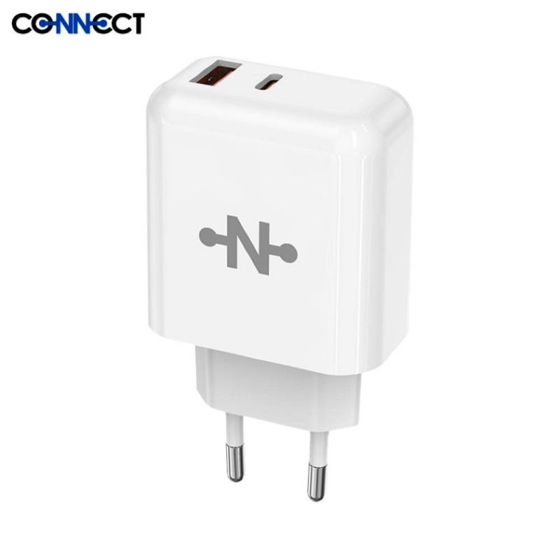 Chargeur MC-CBDAC45W (USB-C + USB) 45W Blanc – PhoneFrance