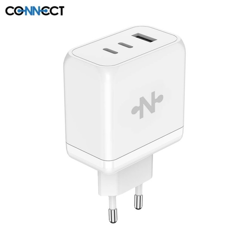 Chargeur MC-CBTAC65W 65W (USB + 2 USB-C) Blanc – PhoneFrance