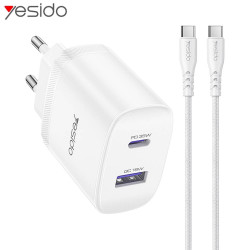 Chargeur 35W Câble USB-C vers USB-C Blanc – PhoneFrance