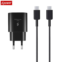 Chargeur d-power J8545B 45W Câble USB-C Noir – PhoneFrance