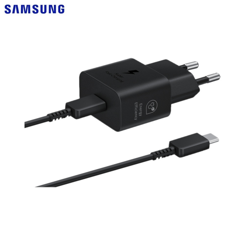 Chargeur 25W 3A Câble USB-C Noir – PhoneFrance