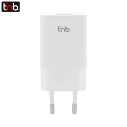 Chargeur Secteur USB T'nb CHUSB24WH 12W Blanc – PhoneFrance