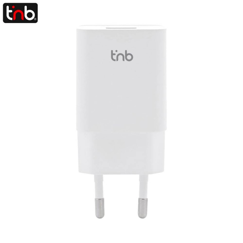Chargeur Secteur USB T'nb CHUSB24WH 12W Blanc – PhoneFrance