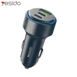 Chargeur Allume-Cigare Yesido Y50 60W Noir – PhoneFrance