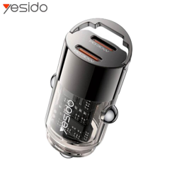 Chargeur Yesido Y69 30W SUPER FAST Noir – PhoneFrance
