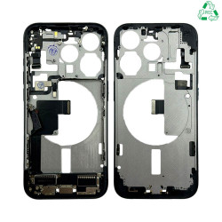 Châssis Apple iPhone 15 Pro Titane Noir – PhoneFrance