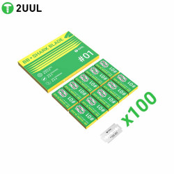 Lames de Rasoir 2UUL BB01 Shark No.01 (x100 – PhoneFrance
