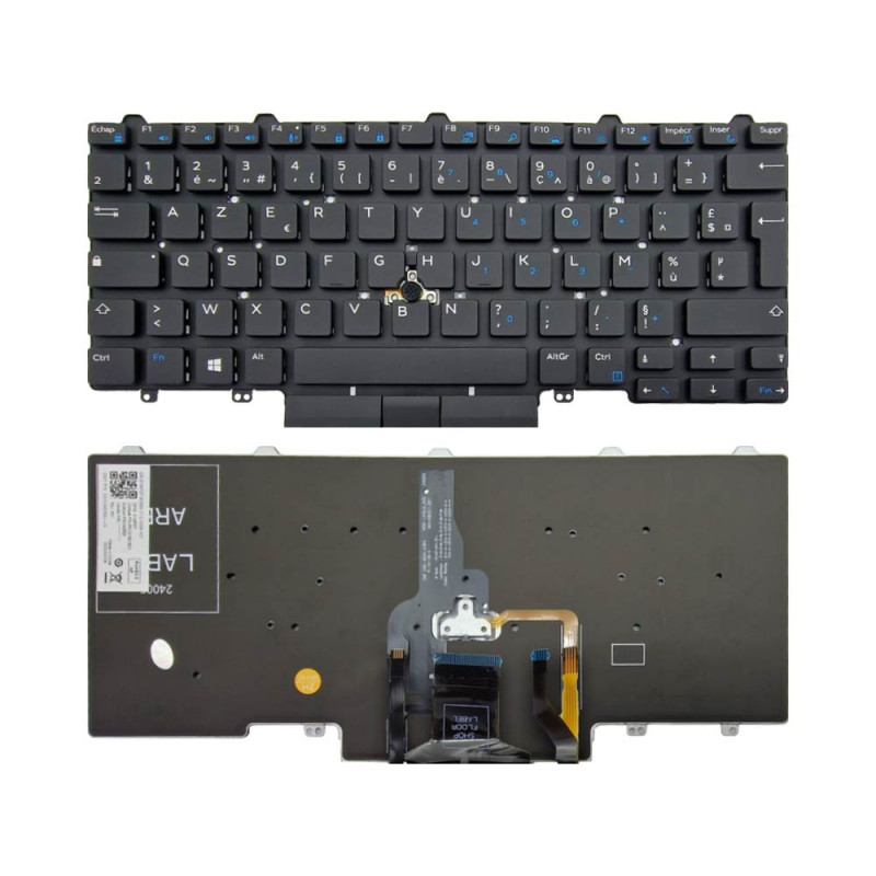 Clavier Latitude 14 5490/ 5491/ 5495 AZERTY – PhoneFrance