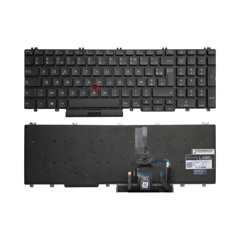 Clavier Latitude 5500/ 5501/ 5510/ 5511 AZERTY – PhoneFrance