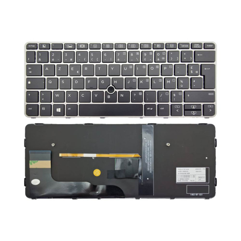 Clavier HP EliteBook 725 G4, 820 G4 AZERTY – PhoneFrance