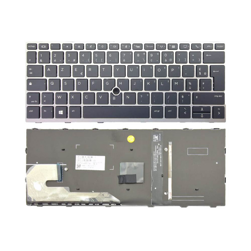 Clavier HP EliteBook 830 G6/G5, 836 G5 AZERTY – PhoneFrance