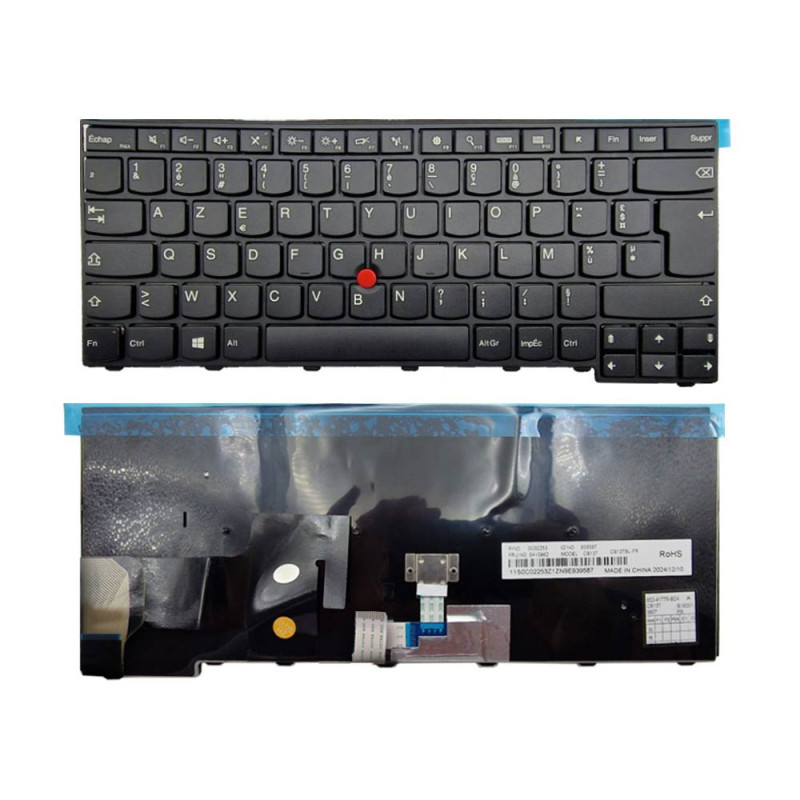 Clavier Lenovo ThinkPad L470 20J4/20J5 AZERTY – PhoneFrance